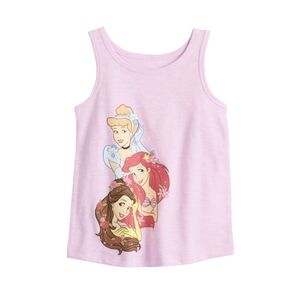 🌻 NWT Disney Princess Core heather lavender Tank size 12M ✨